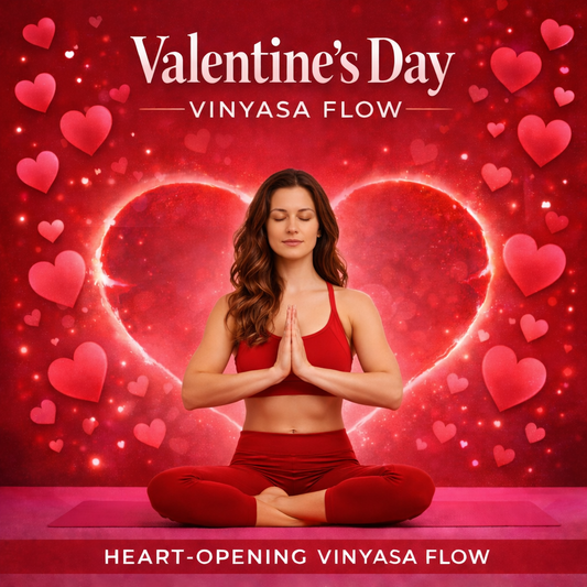 Valentine’s Day Vinyasa Flow 2.14.26 @ 9:30am