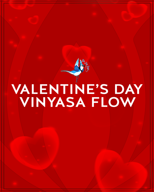 Valentine’s Day Vinyasa Flow 2.14.26 @ 9:30am